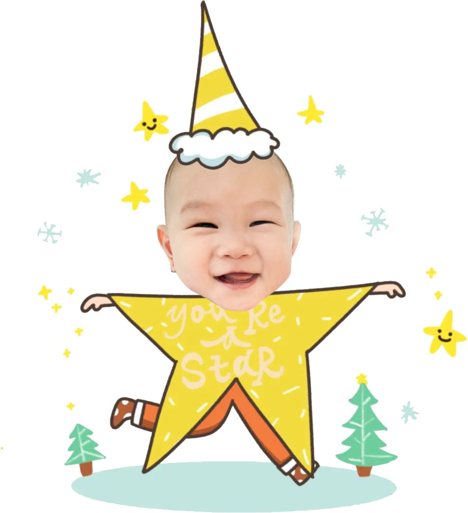 Personalised Baby's First Christmas