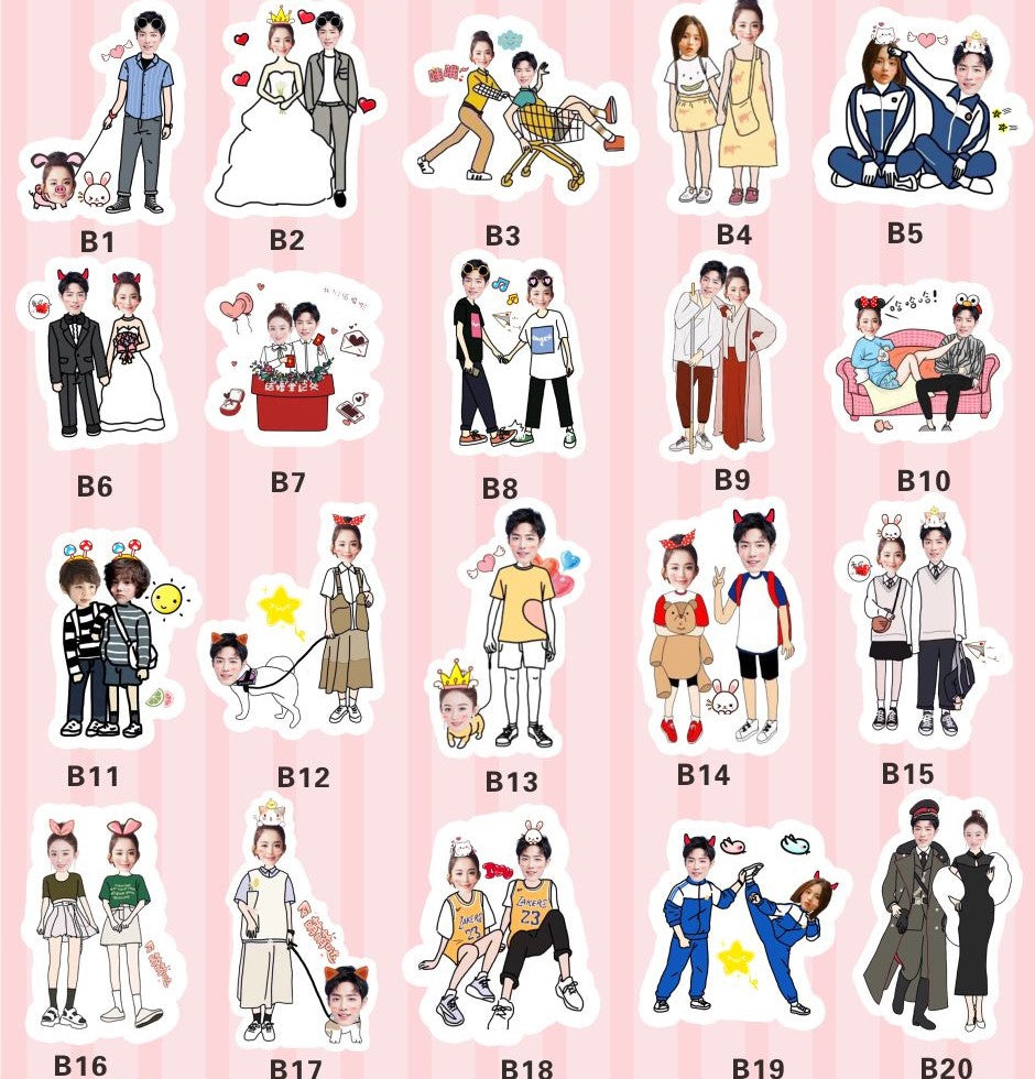 Please browse the Cartoon Templates Design from this link.