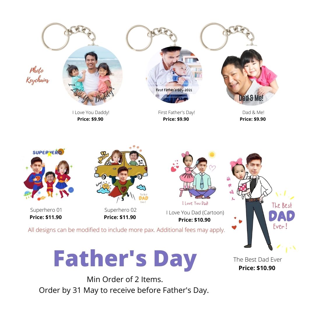 Father's Day Customized Gifts | Personalized Gift Ideas | Photo Family Children Grandpa