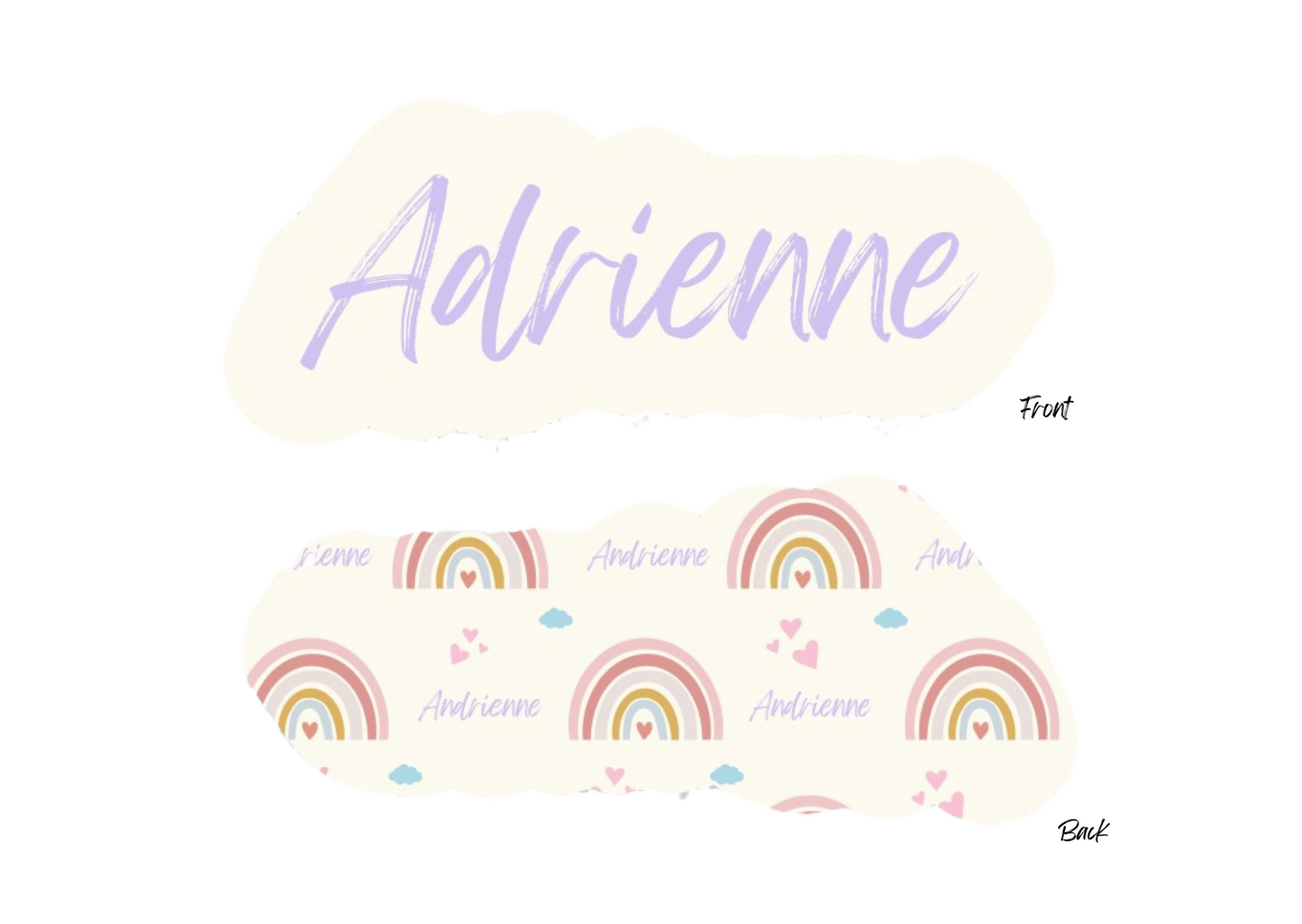 Personalized Baby Name Cushion Pillow (Custom Made)