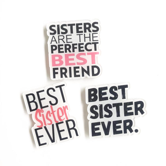Sister Quotes Themed Magnet Set Best Sister Ever