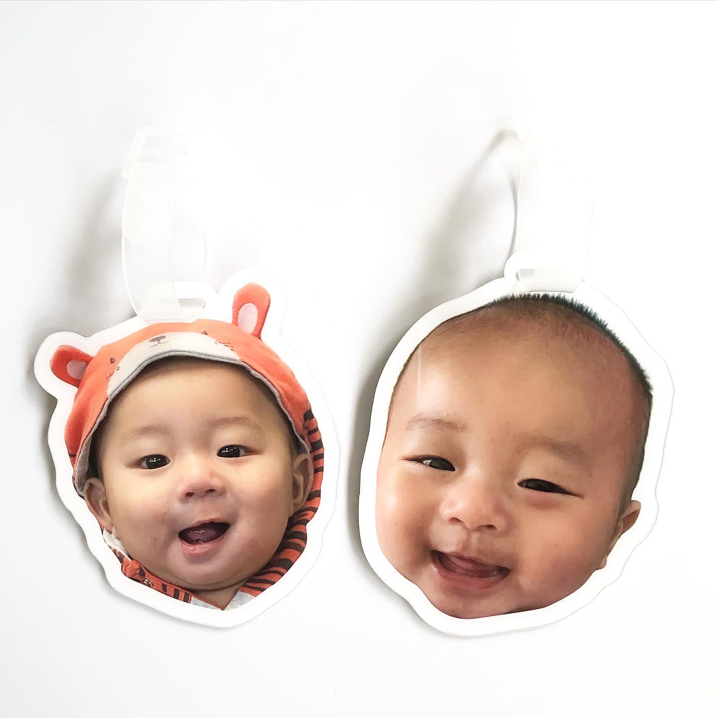 Personalized Photo Bag or Luggage Tags