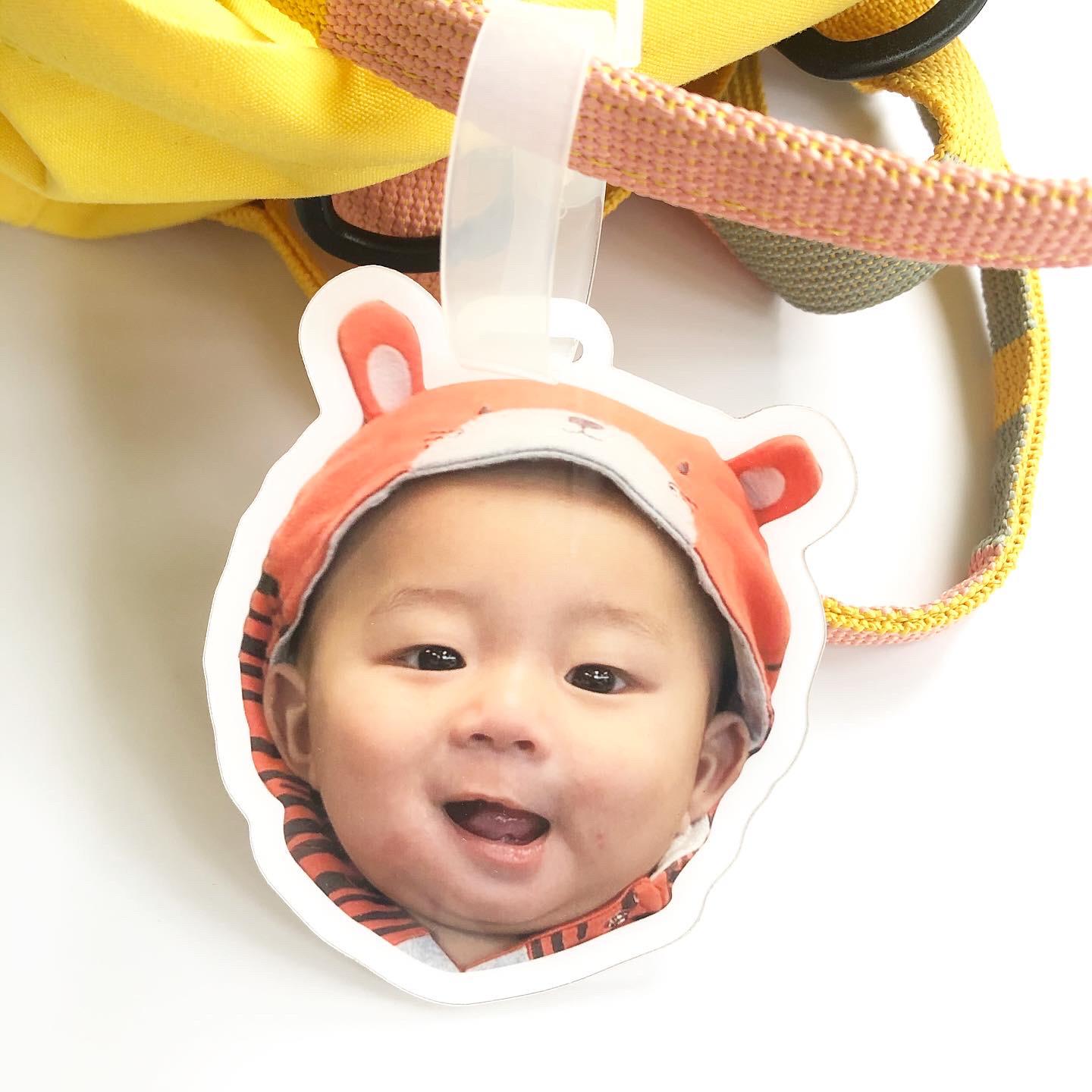 Personalized Photo Bag or Luggage Tags