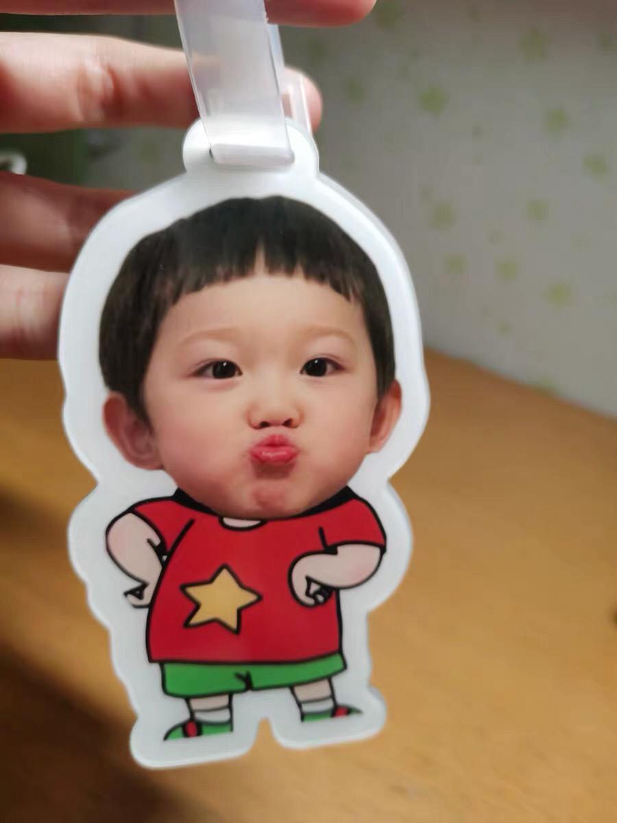 Personalized Photo Bag or Luggage Tags