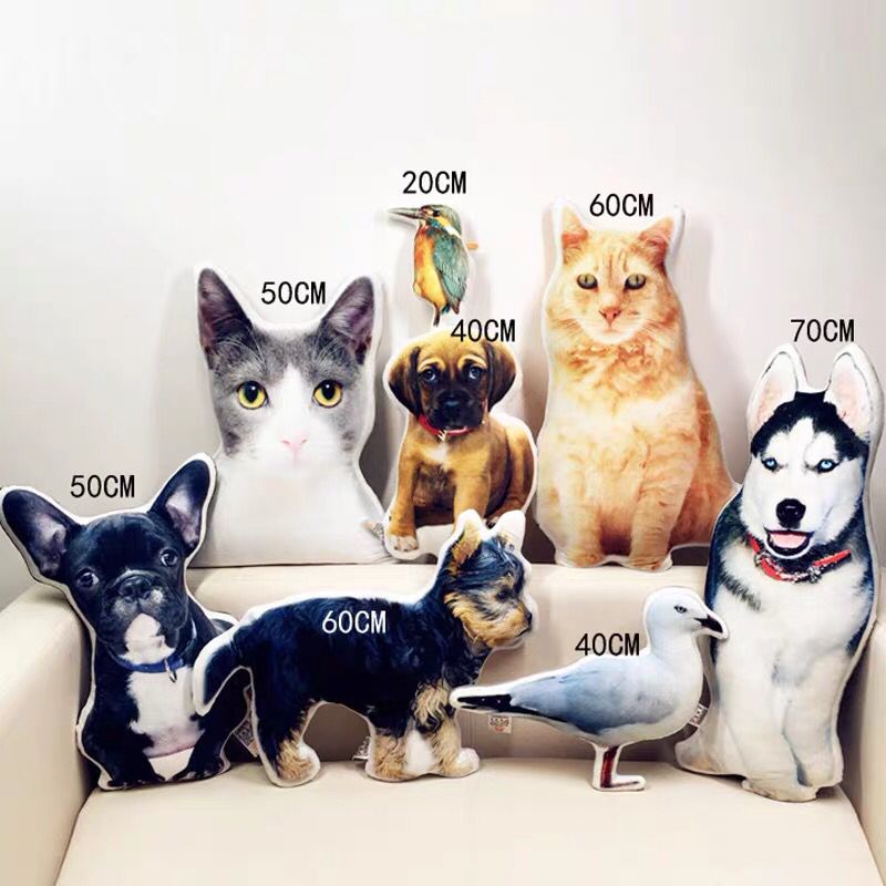 Personalised 3D Photo Pillows | Pet Pillows | Face Pillows