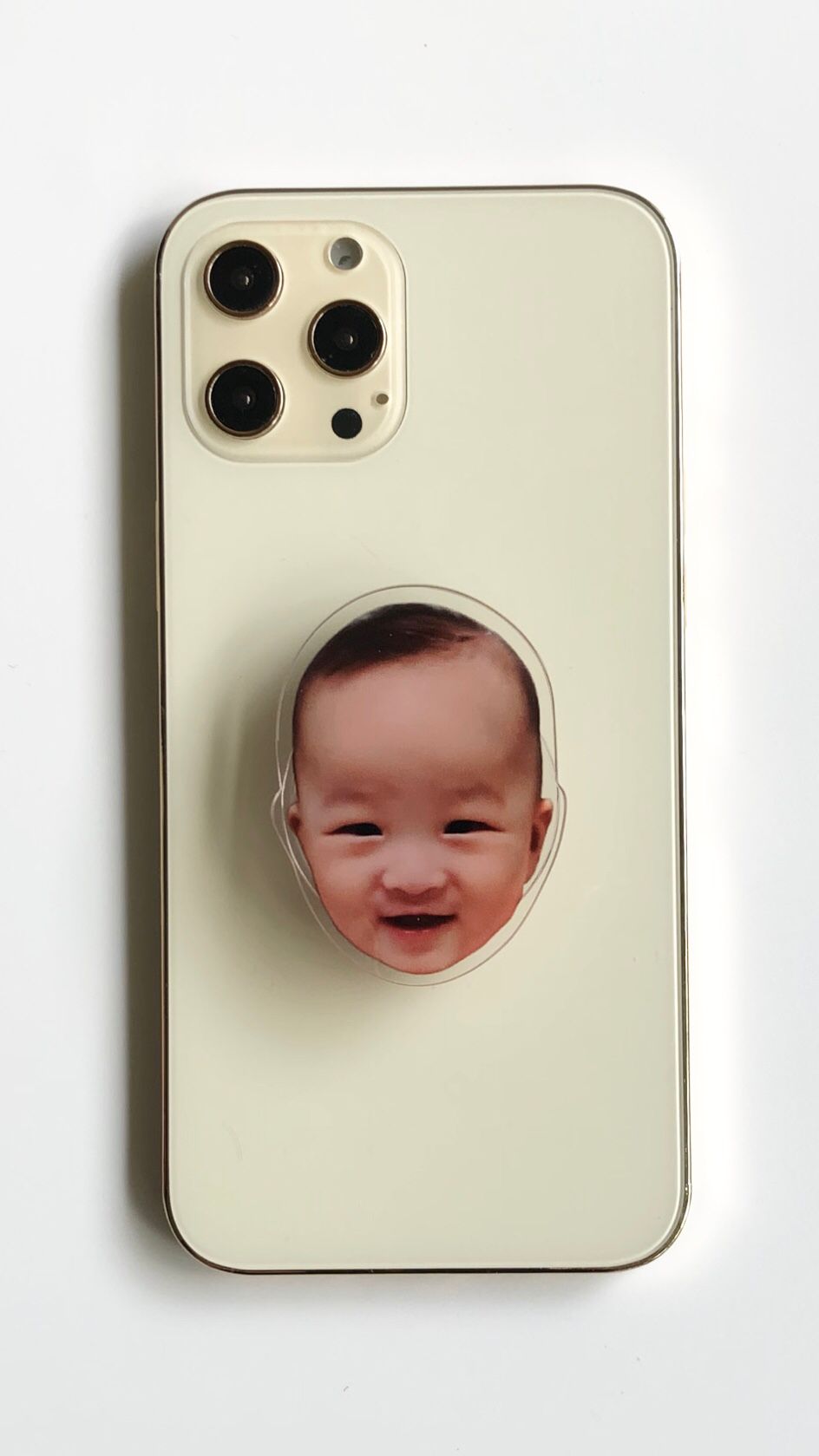 Customizable Baby Face Phone Grips (Pop Socket)