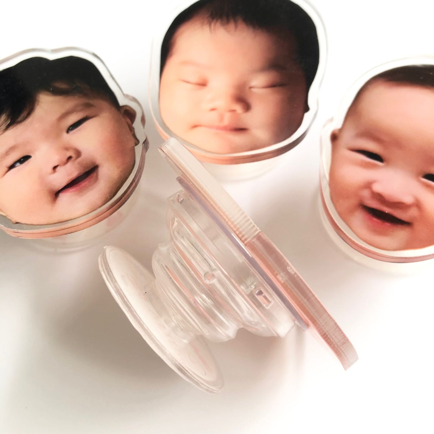 Customizable Baby Face Phone Grips (Pop Socket)