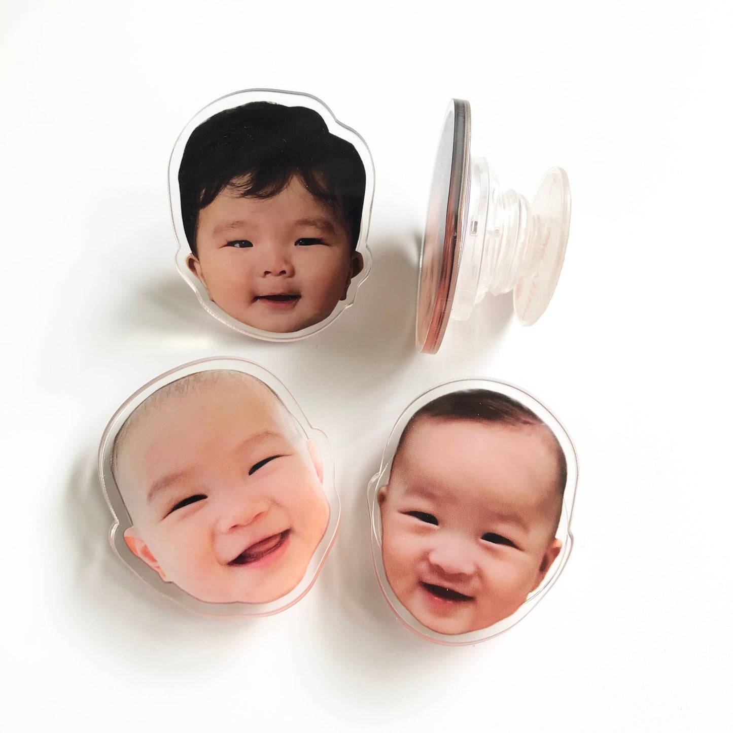 Customizable Baby Face Phone Grips (Pop Socket)