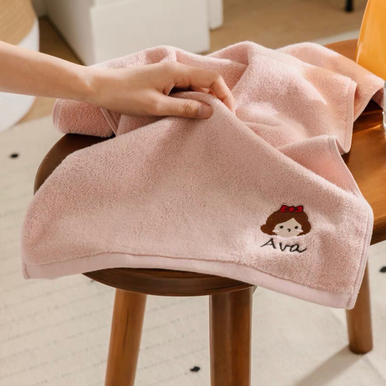 Personalized Embroidered Towel with Gift Box