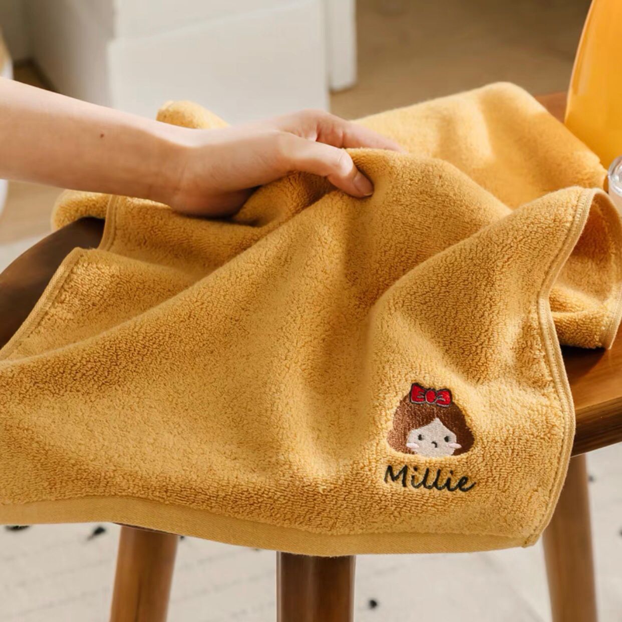 Personalized Embroidered Towel with Gift Box