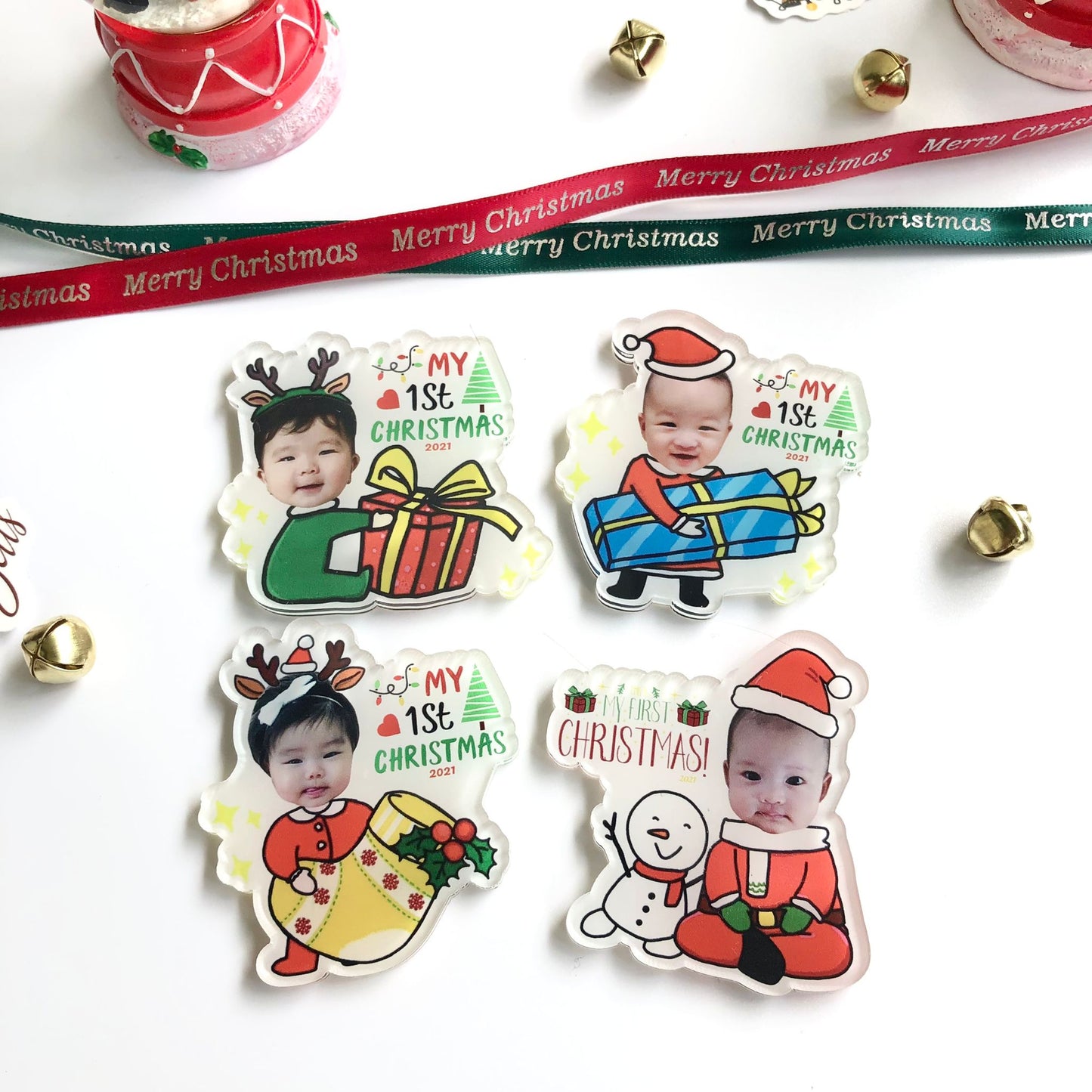 Personalised Baby's First Christmas