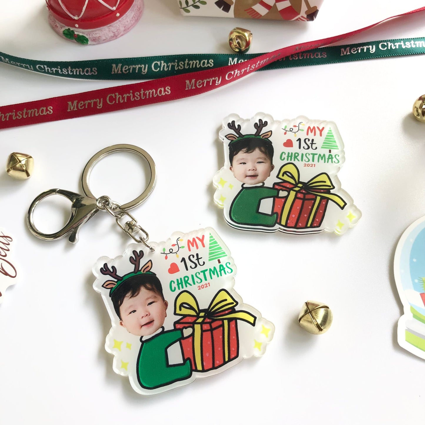 Personalised Baby's First Christmas
