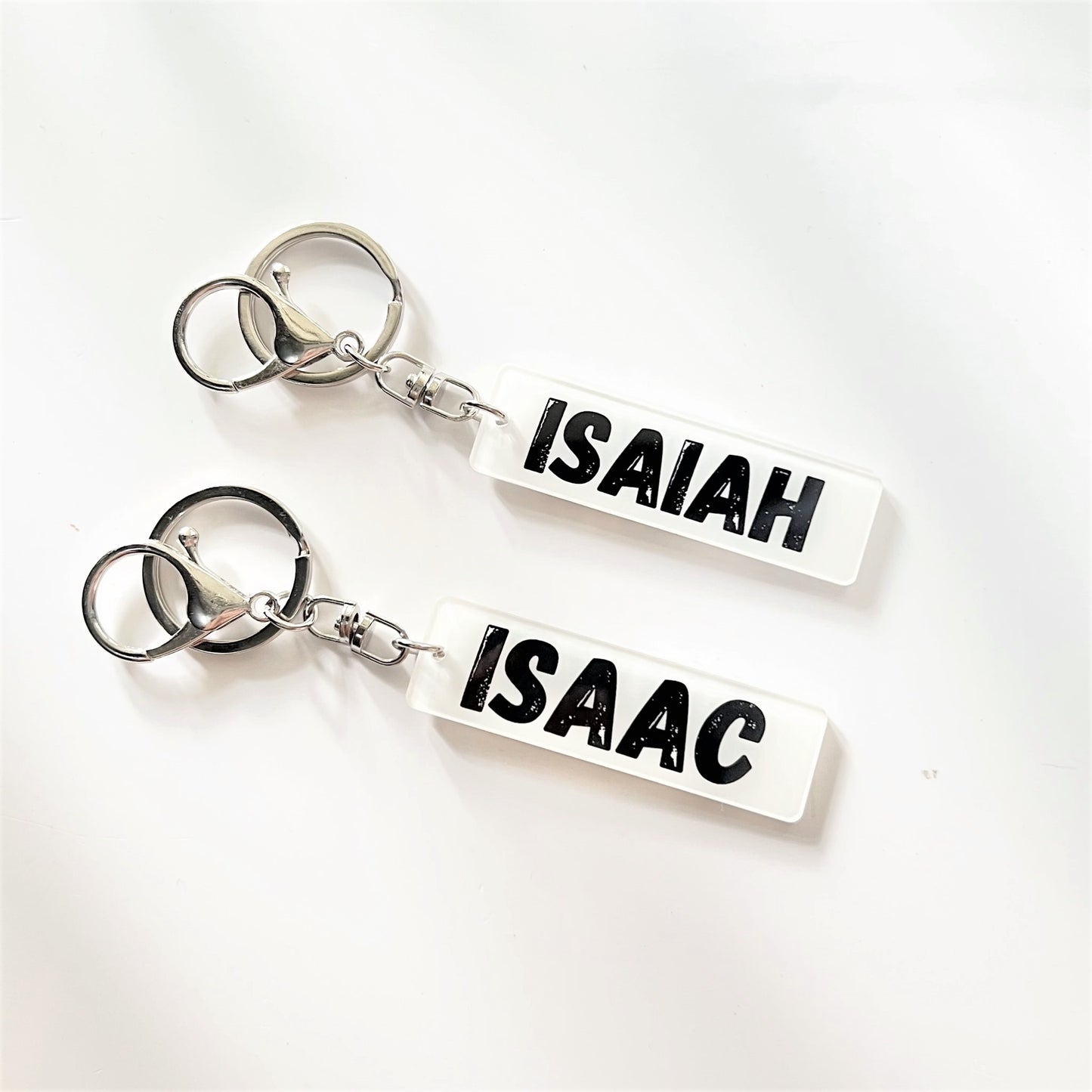 Personalized Name Tags Keychain