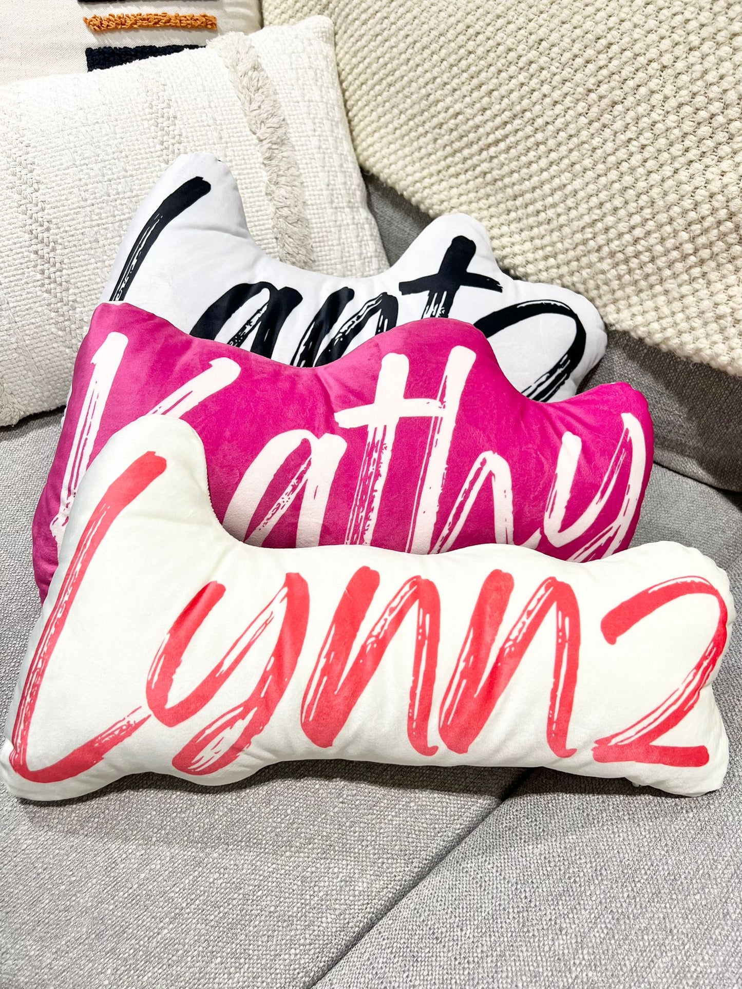 Personalized Baby Name Cushion Pillow (Custom Made)