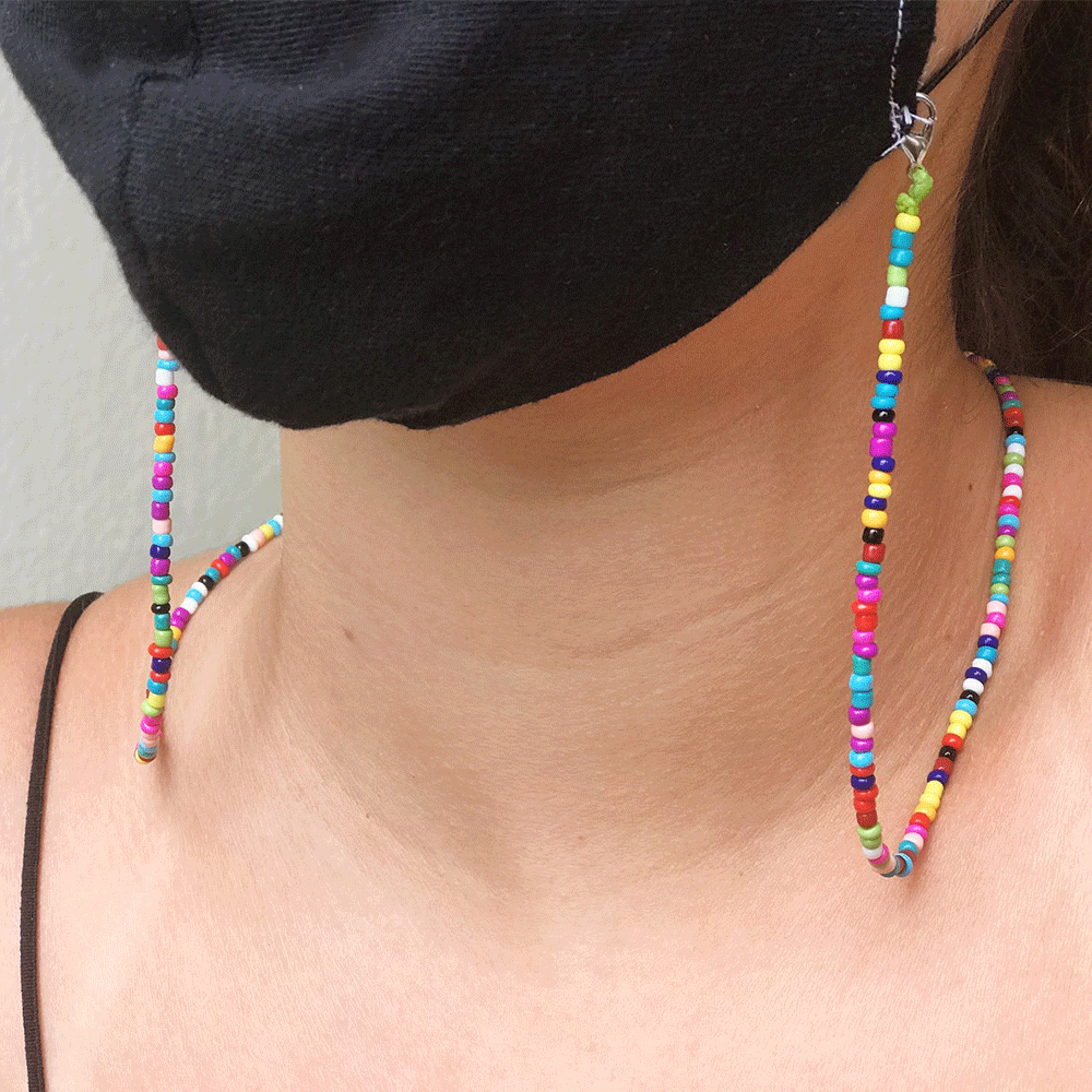 Design Your Own Face Maskchain Lanyard Necklace