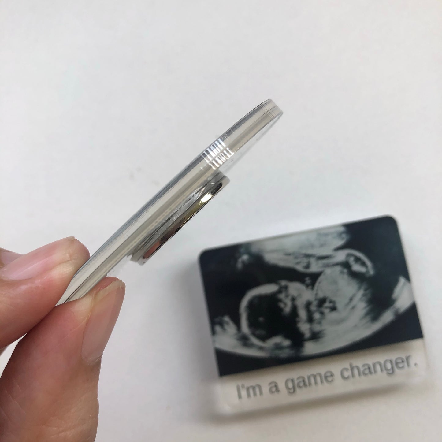 Personalised Sonogram/Ultrasound Acrylic Keychain