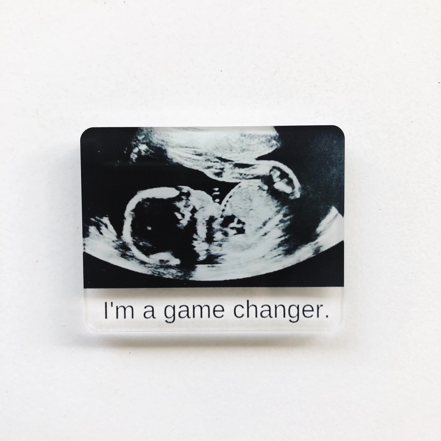Personalised Sonogram/Ultrasound Acrylic Keychain