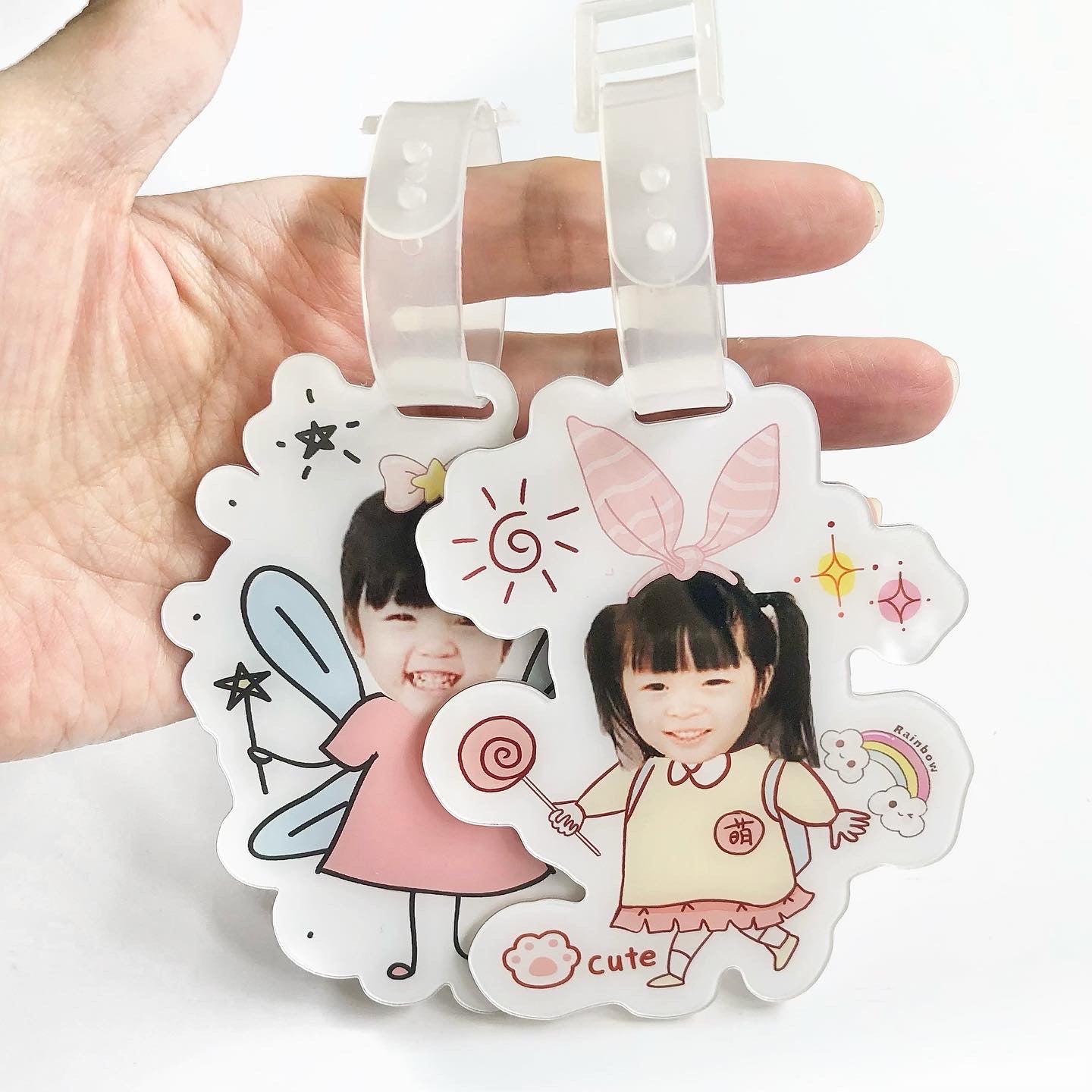Personalized Photo Bag or Luggage Tags