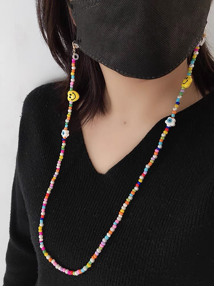 Design Your Own Face Maskchain Lanyard Necklace