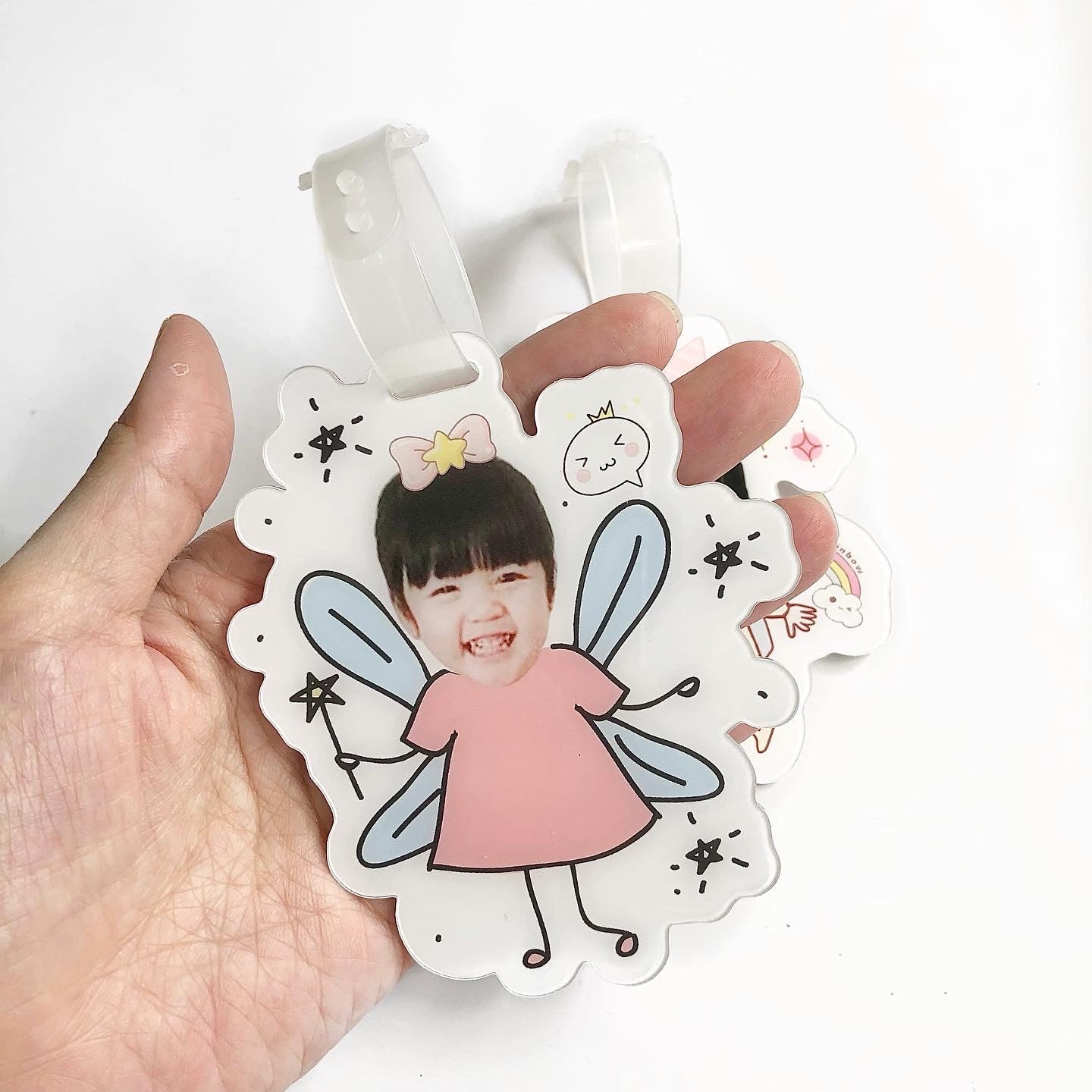 Personalized Photo Bag or Luggage Tags
