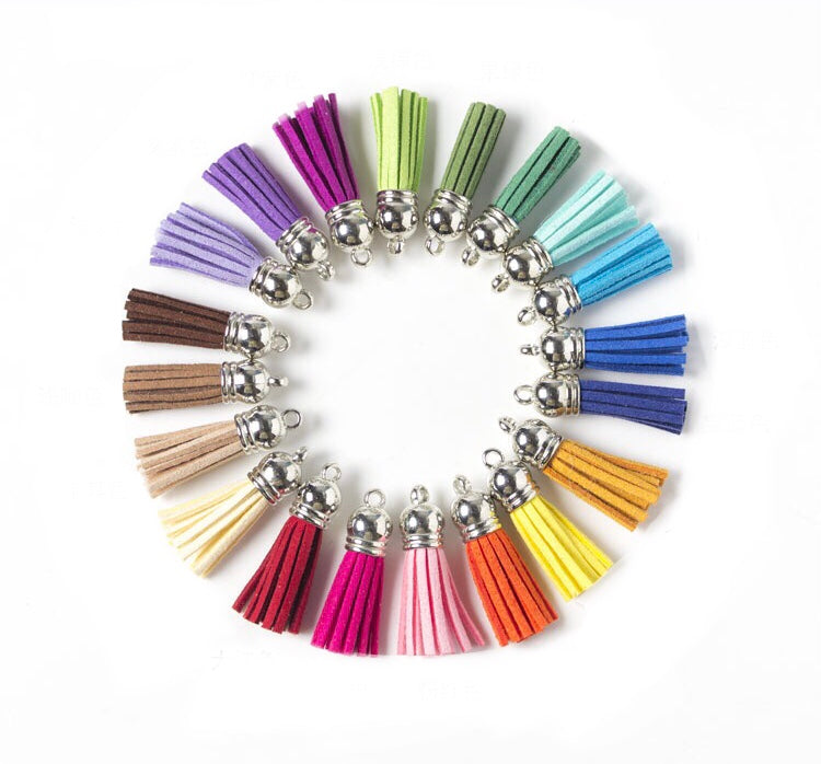 Personalised Name Key Ring With Tassel