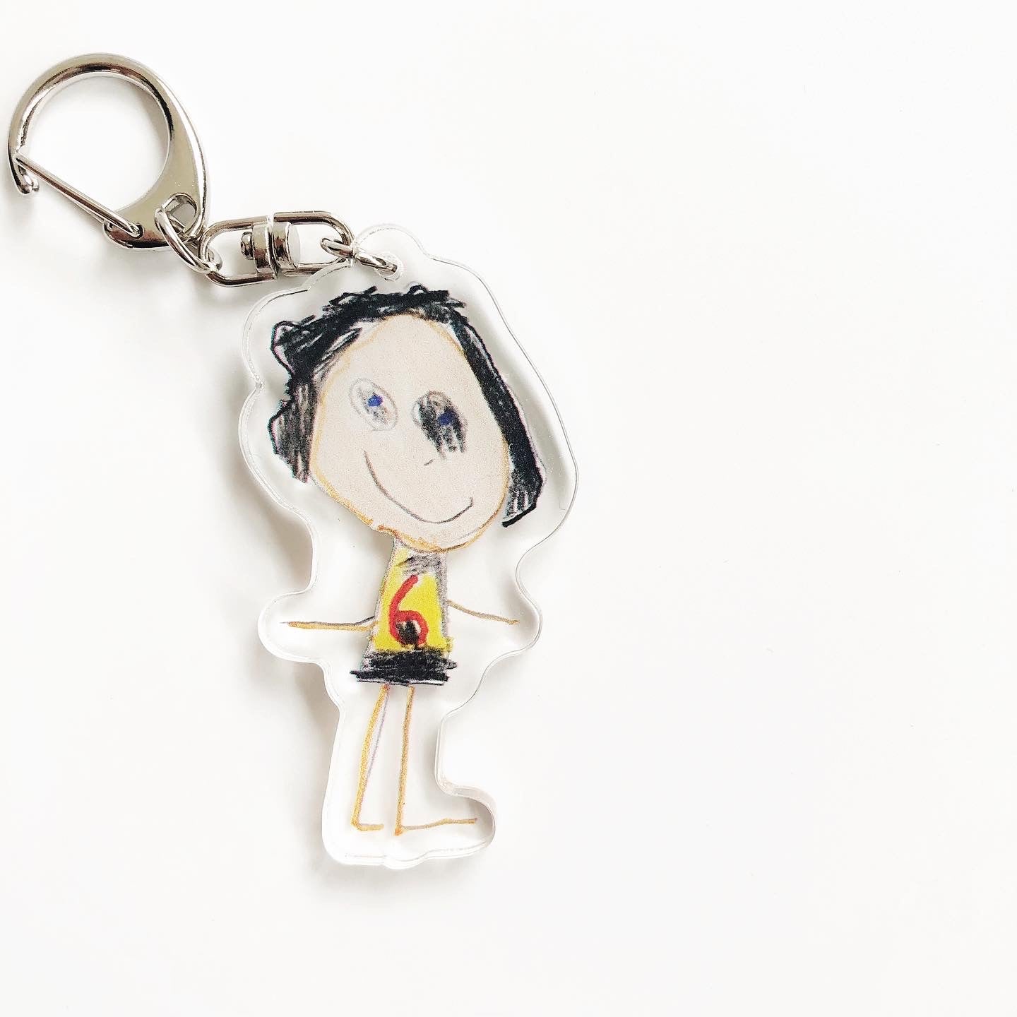 Turn Your Kid's Drawing Into Gifts (Keychain, Magnet, Pillow)