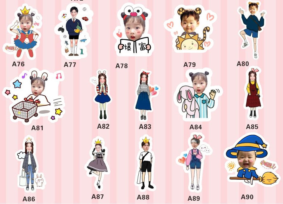 Please browse the Cartoon Templates Design from this link.