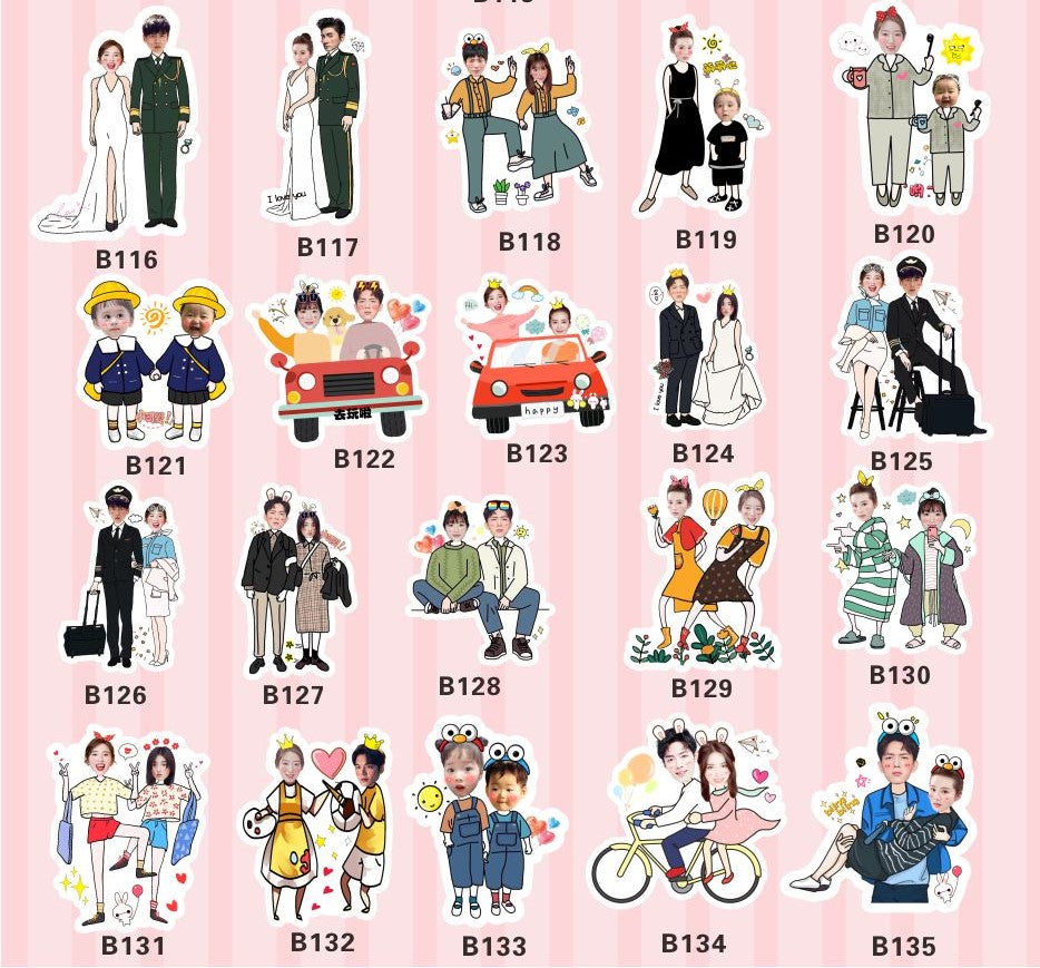 Please browse the Cartoon Templates Design from this link.