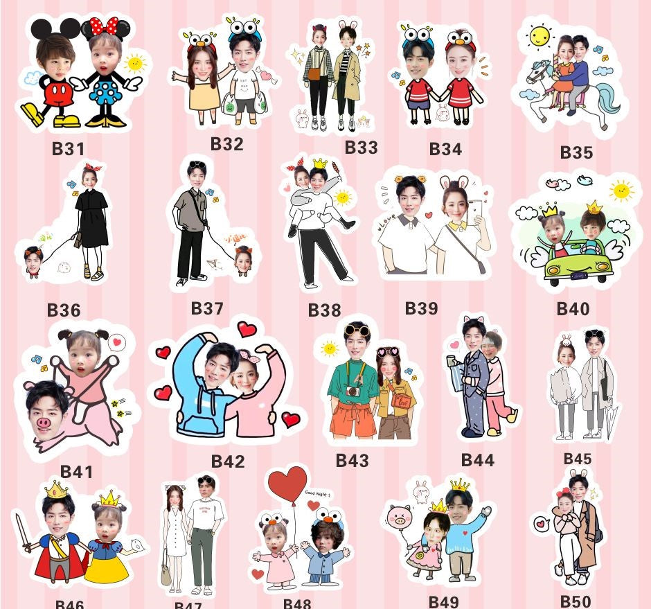 Please browse the Cartoon Templates Design from this link.