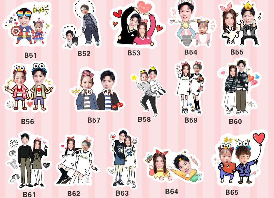 Please browse the Cartoon Templates Design from this link.