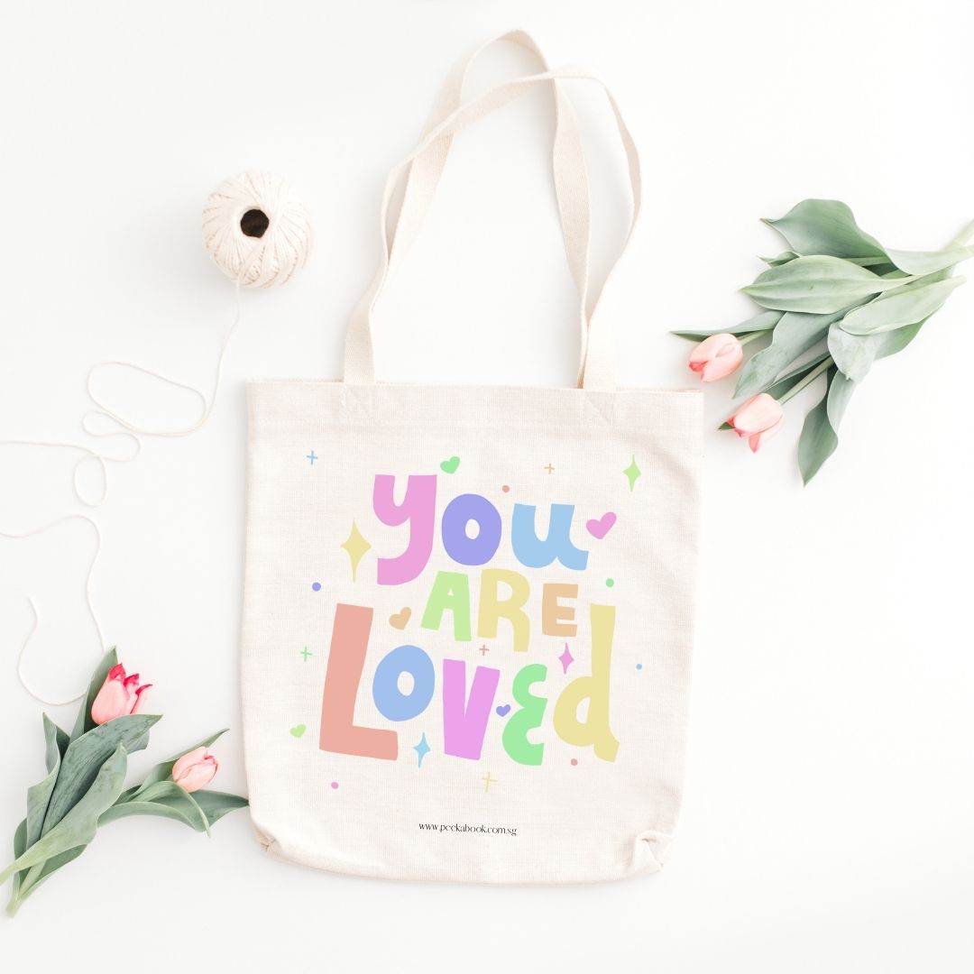 YOU ARE LOVED TOTE BAG