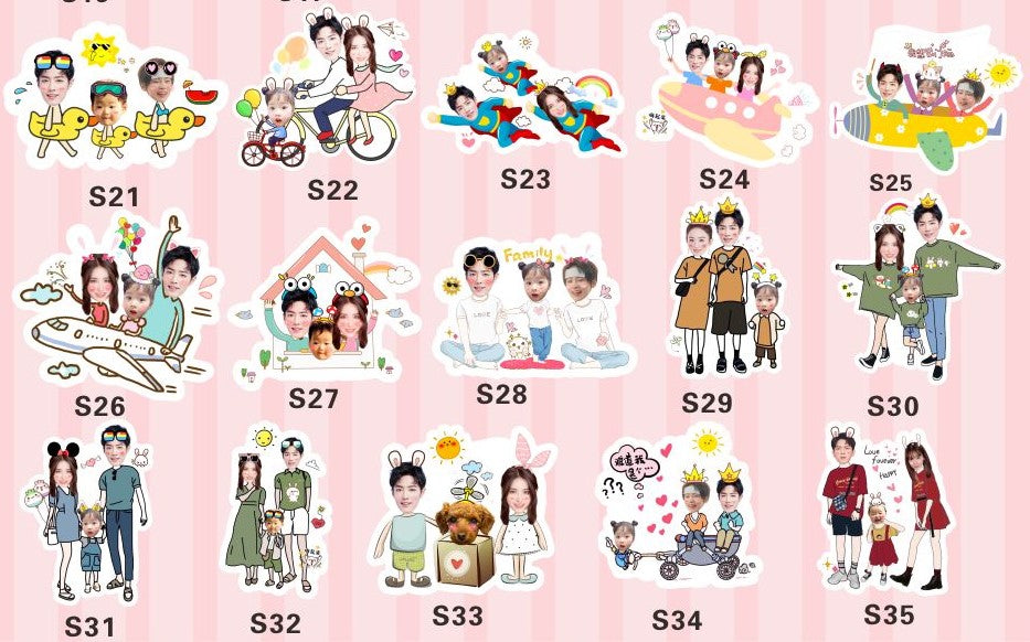 Please browse the Cartoon Templates Design from this link.