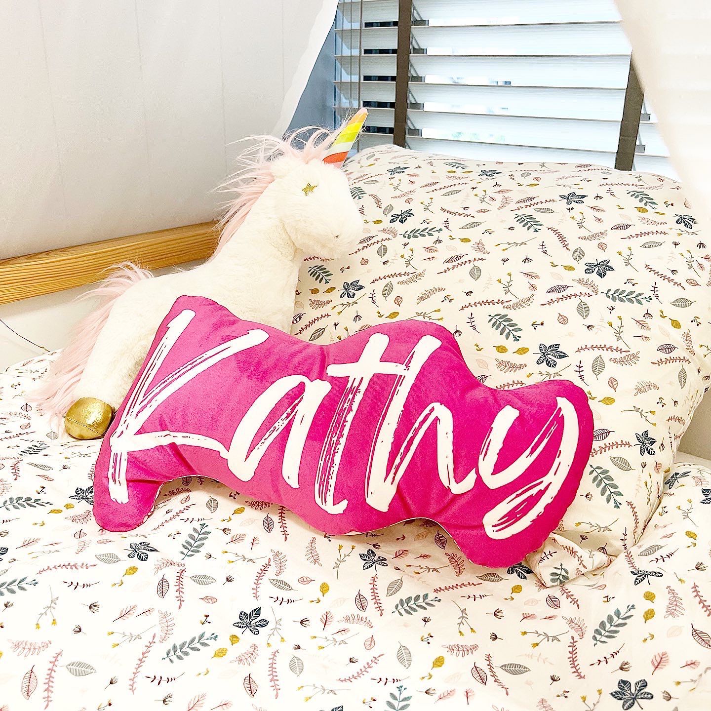 Personalized Baby Name Cushion Pillow (Custom Made)