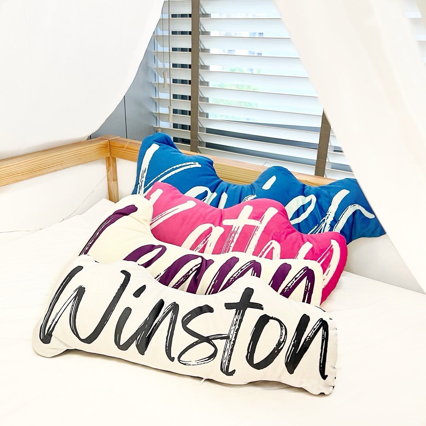 Personalized Baby Name Cushion Pillow (Custom Made)