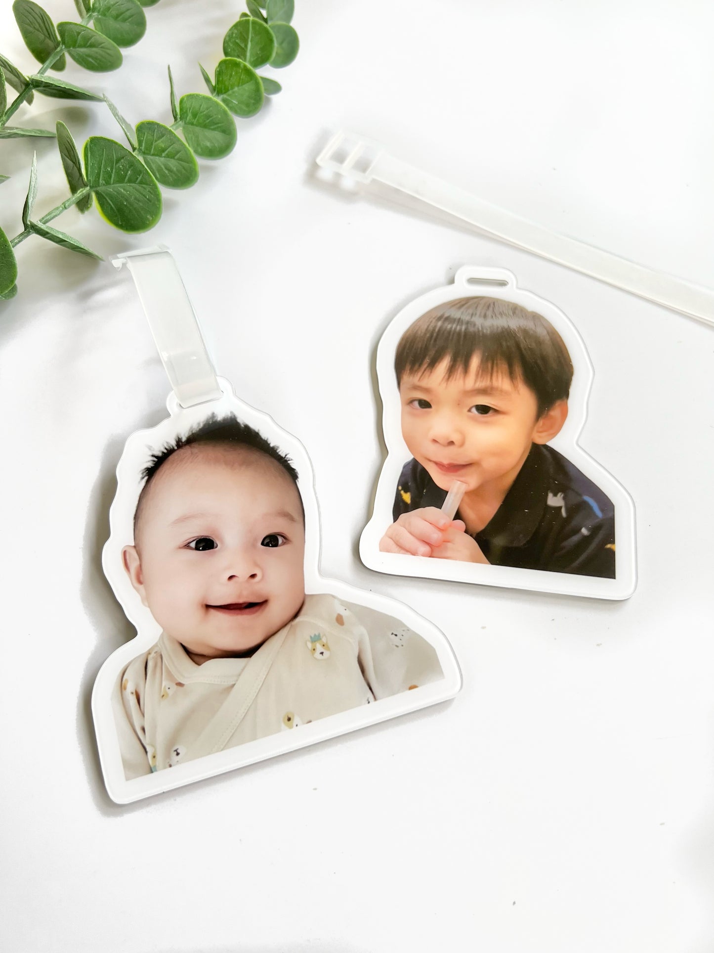Personalized Photo Bag or Luggage Tags