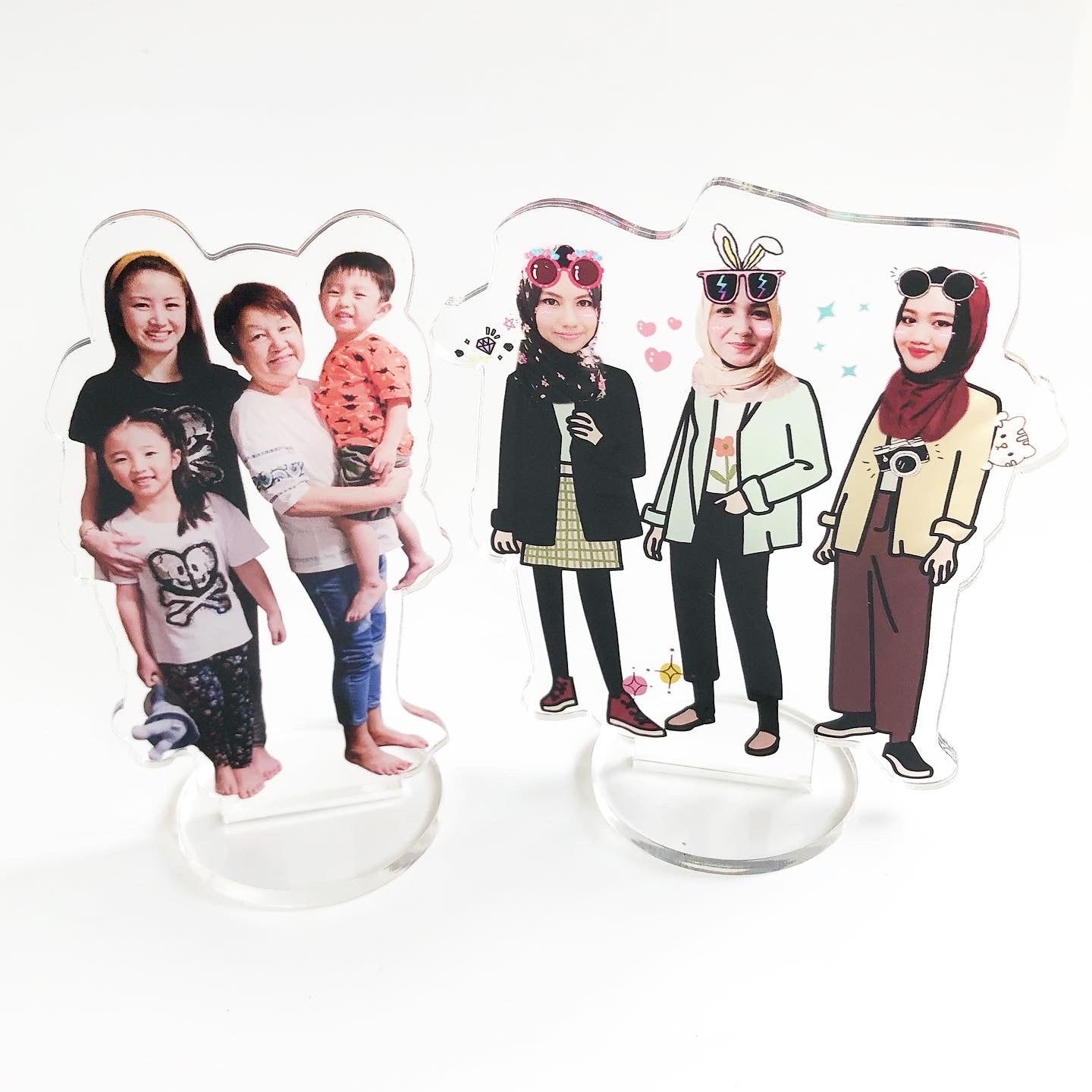 Acrylic Photo Standee at 15cm Size