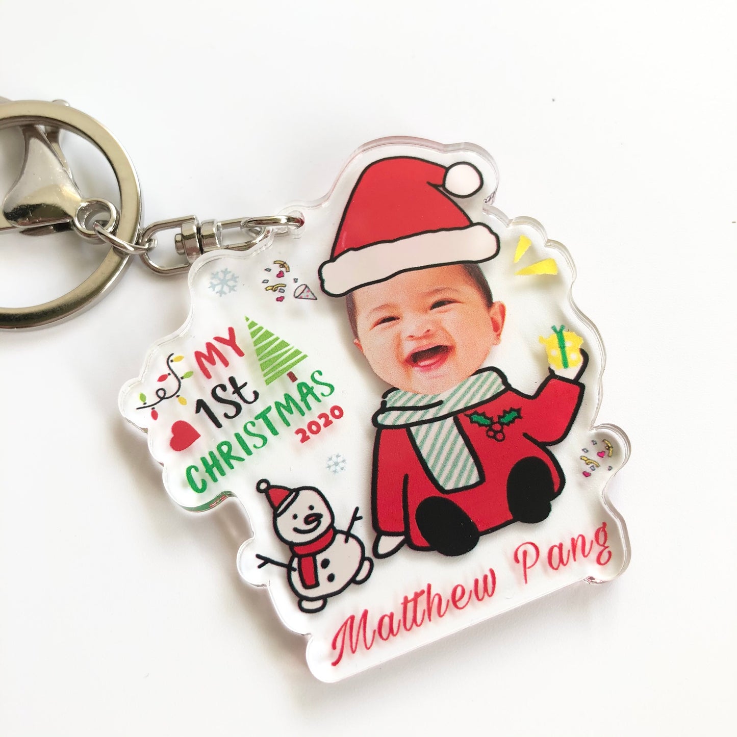 Personalised Baby's First Christmas